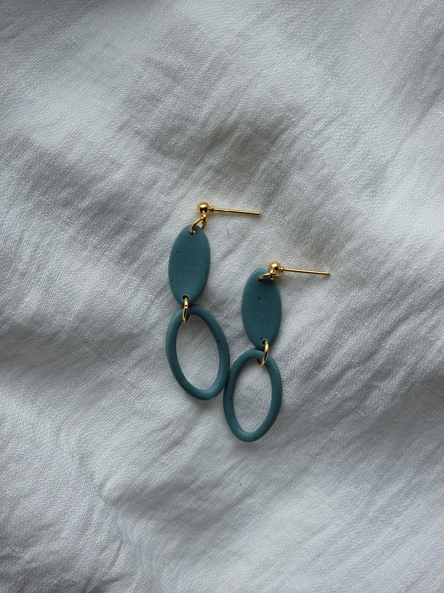 Small hoop dangles| can be switched for silver and fish hooks
