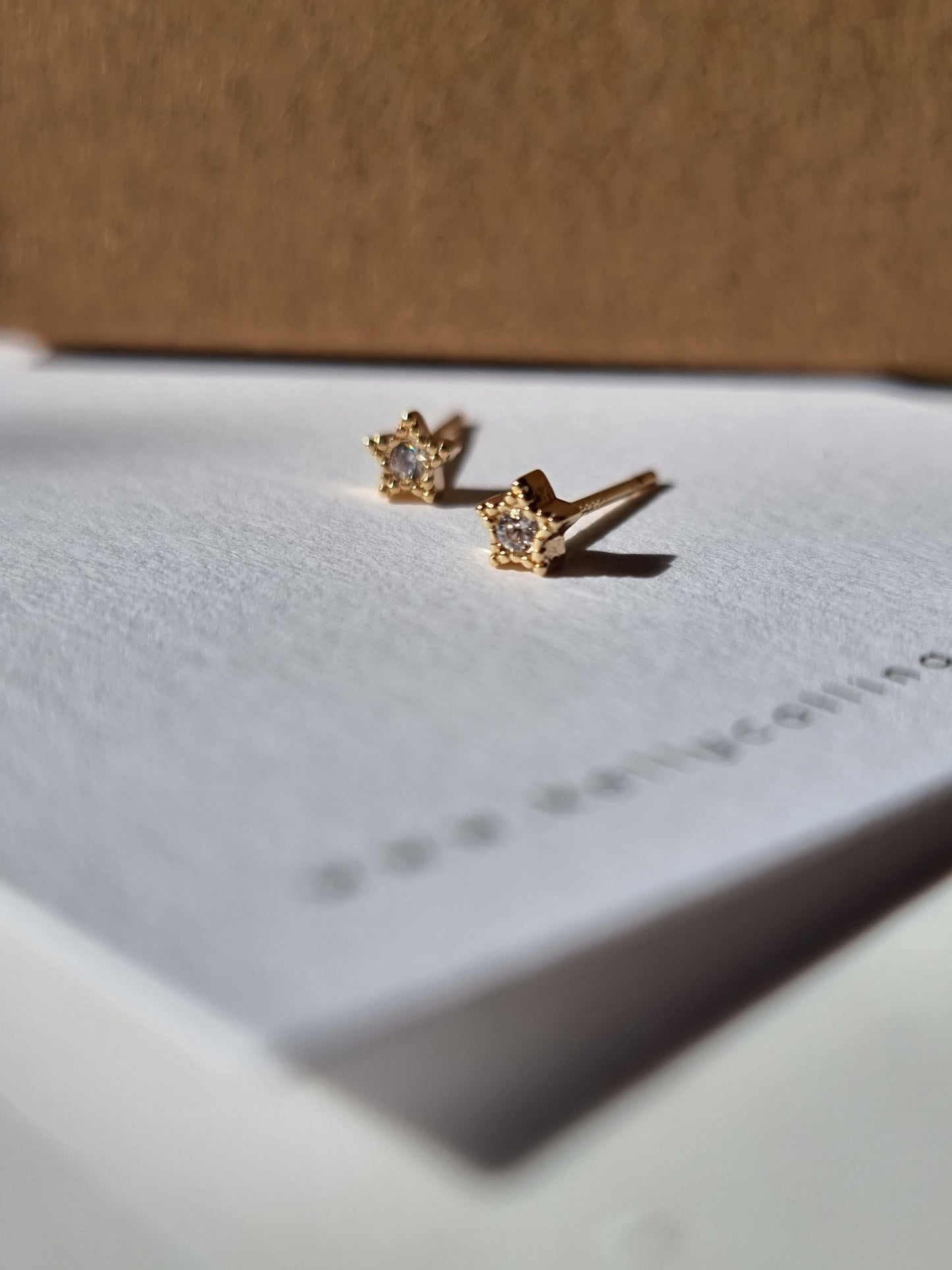 CZ star studs