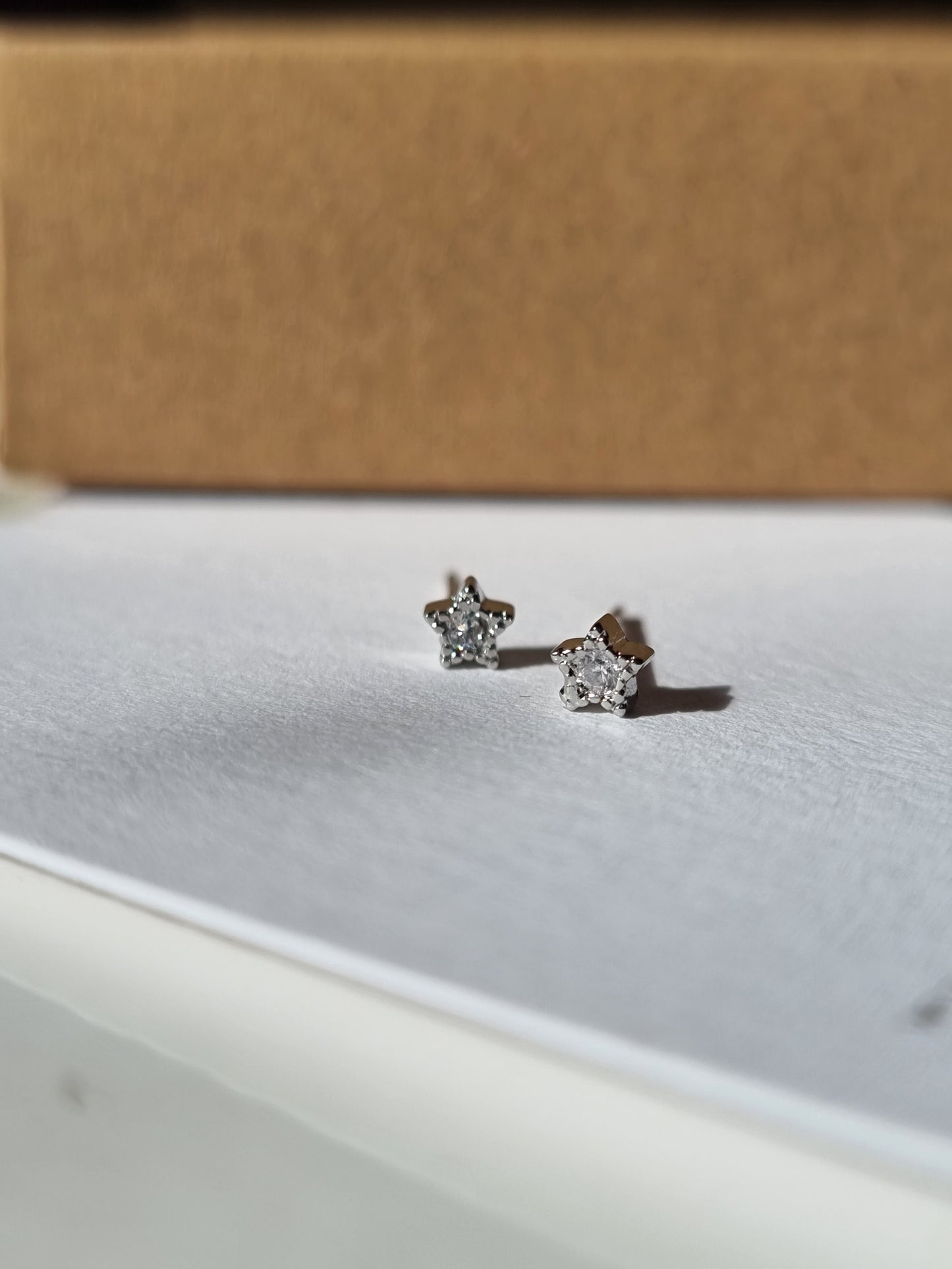 CZ star studs