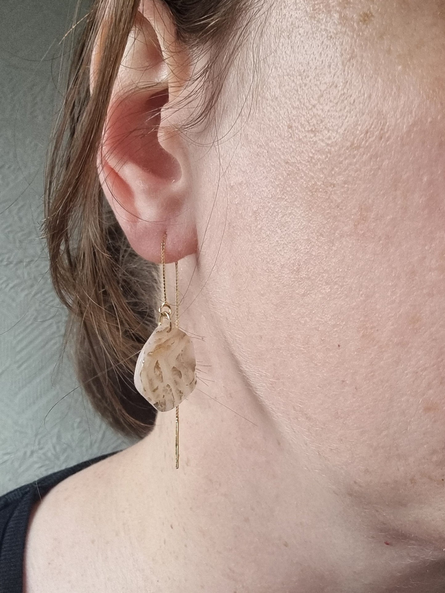 Gold marble threaders