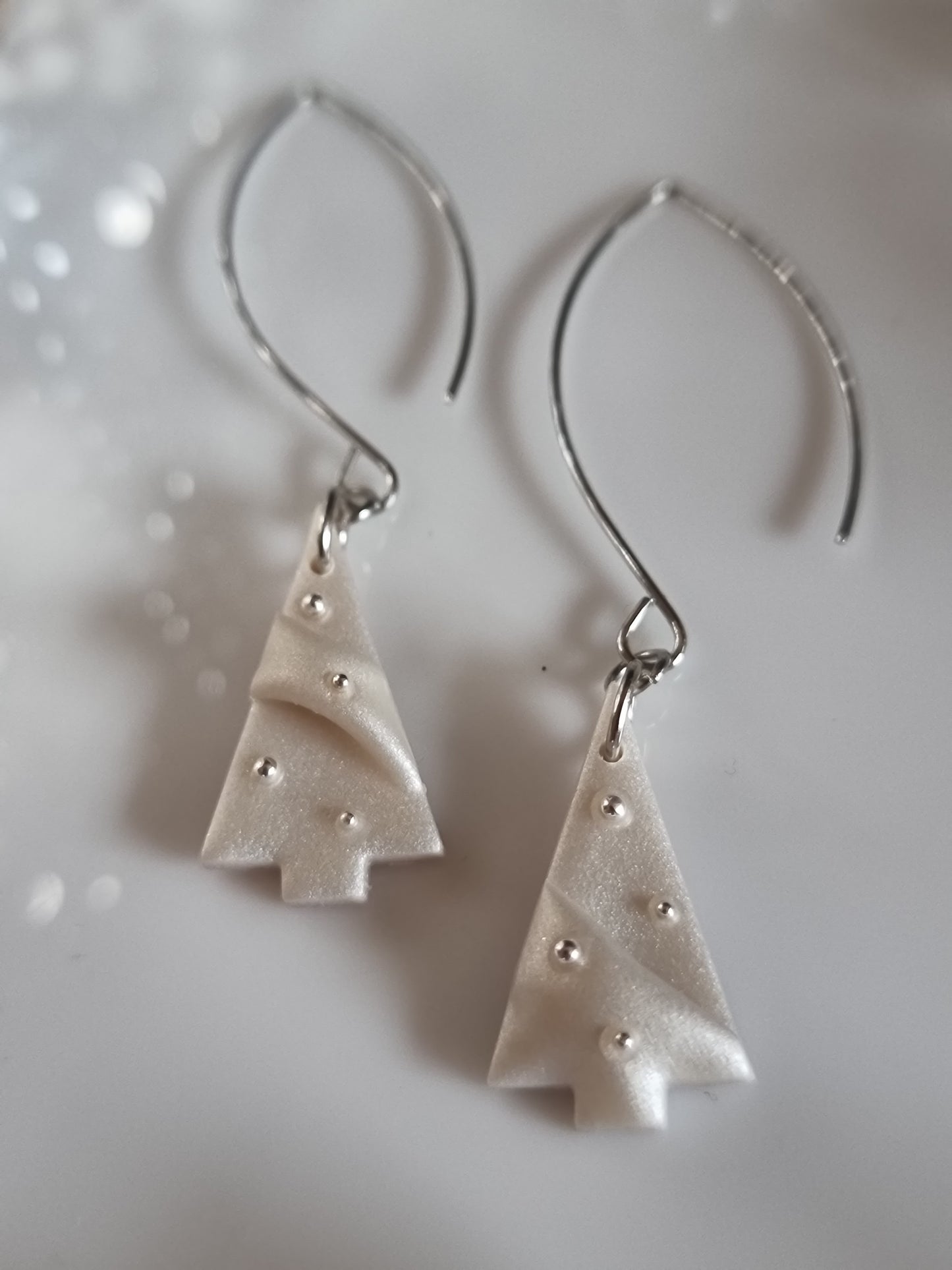 Draped pearl tree dangles