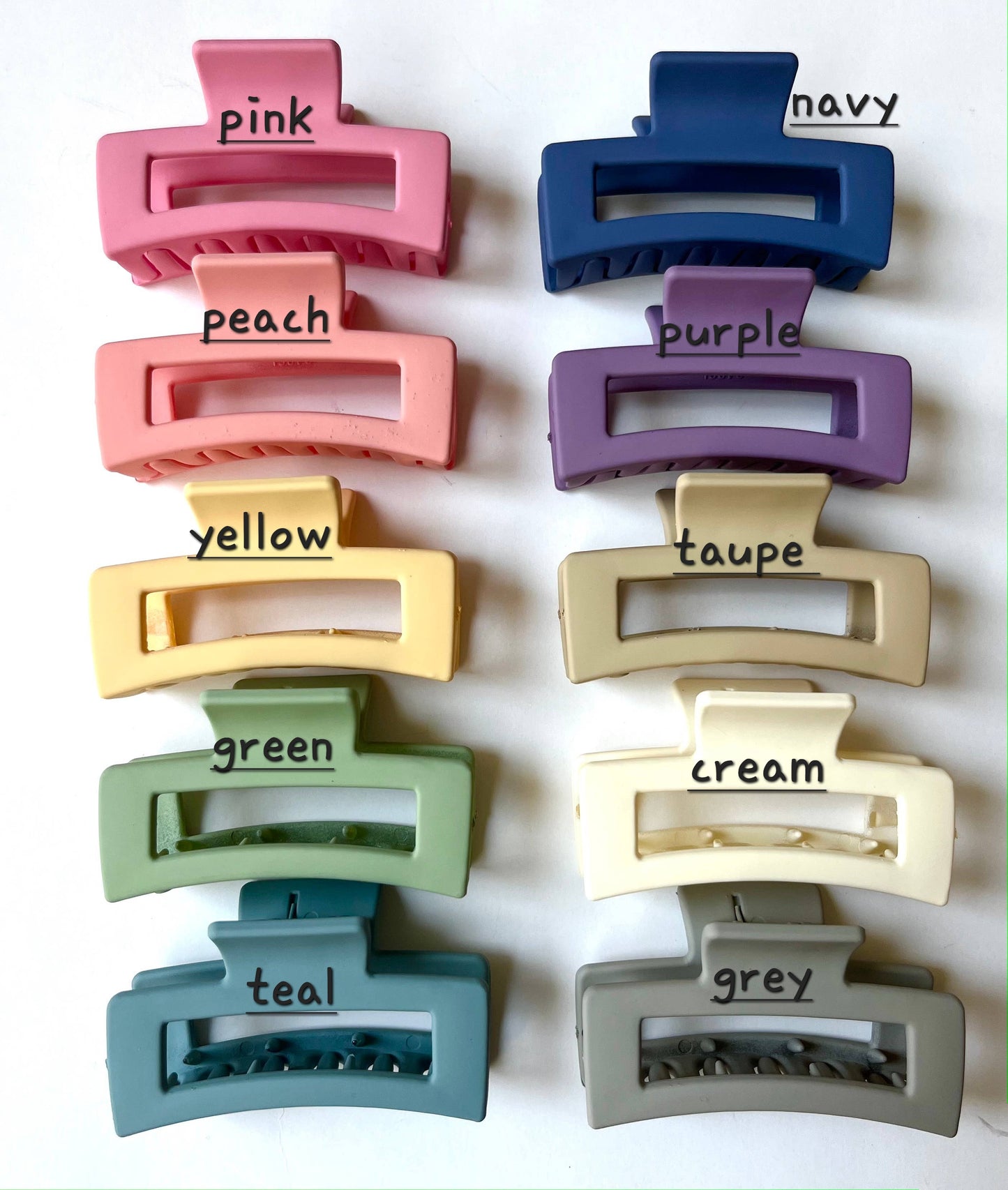 Small Hair Claw Clips