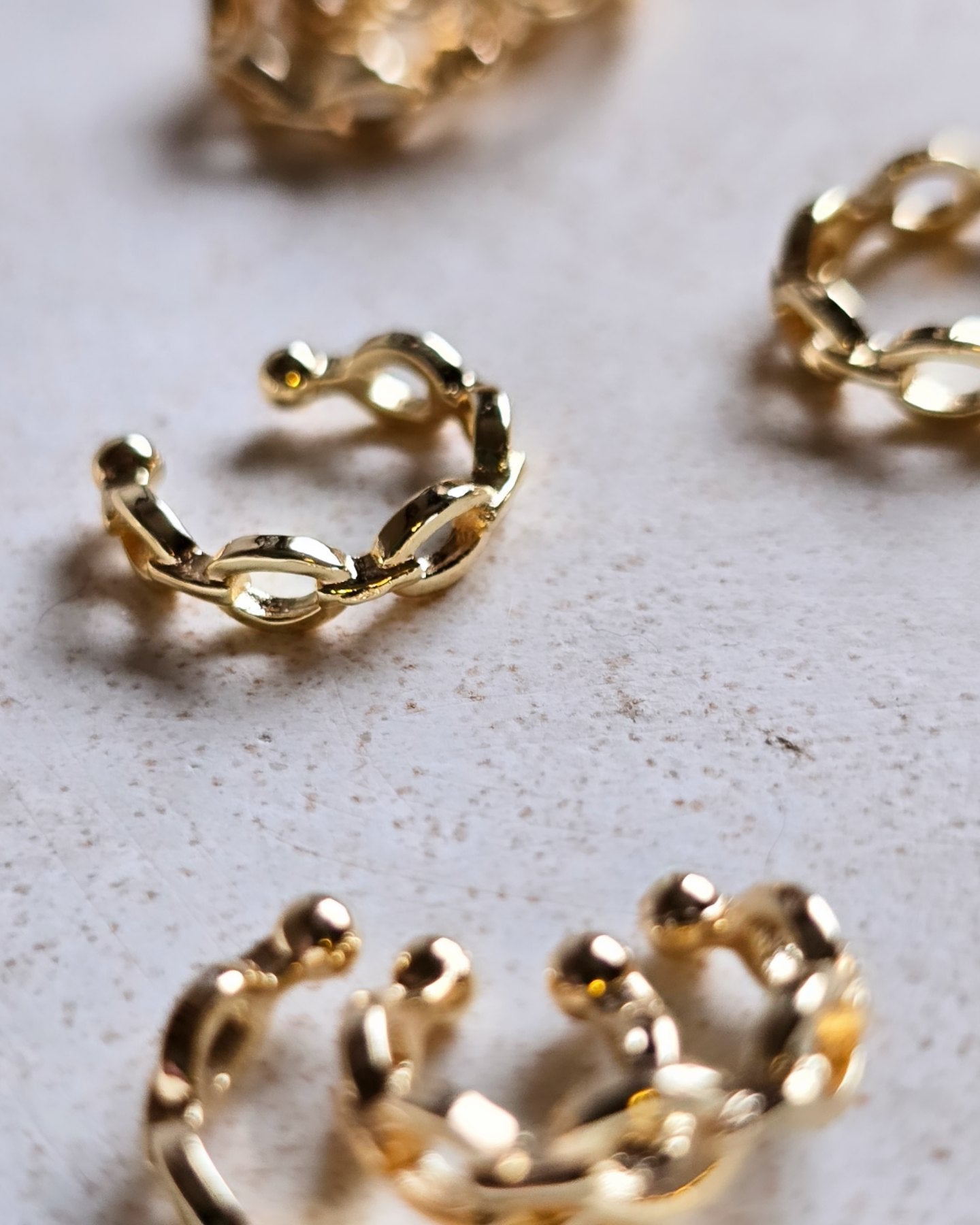 Chain Ear Cuff| Gold