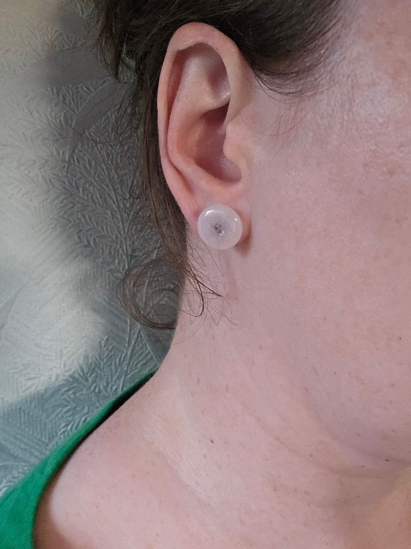 Forget-me-not earrings| can be switched for silver/fish hook