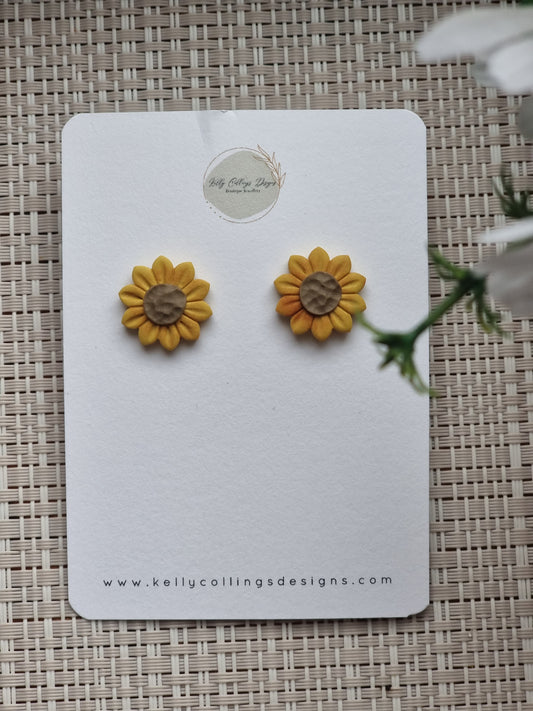 Sunflower studs