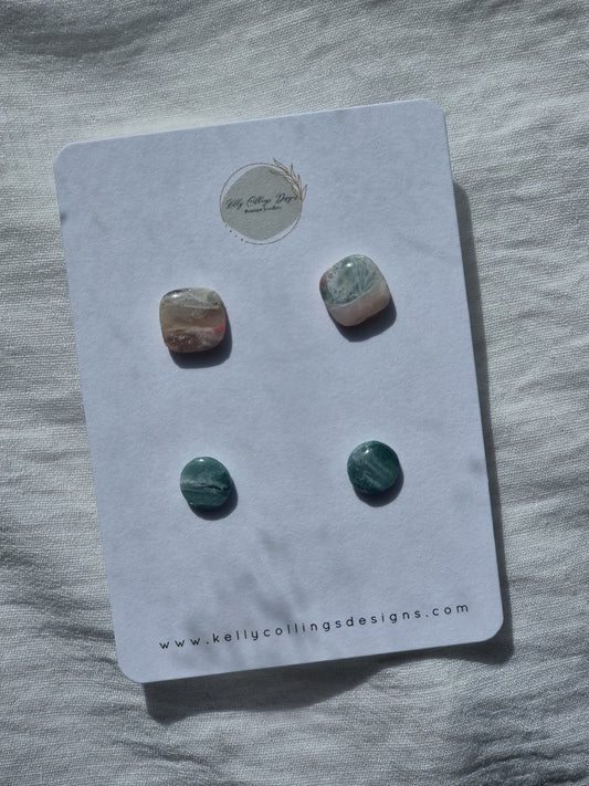 Faux stone stud pack