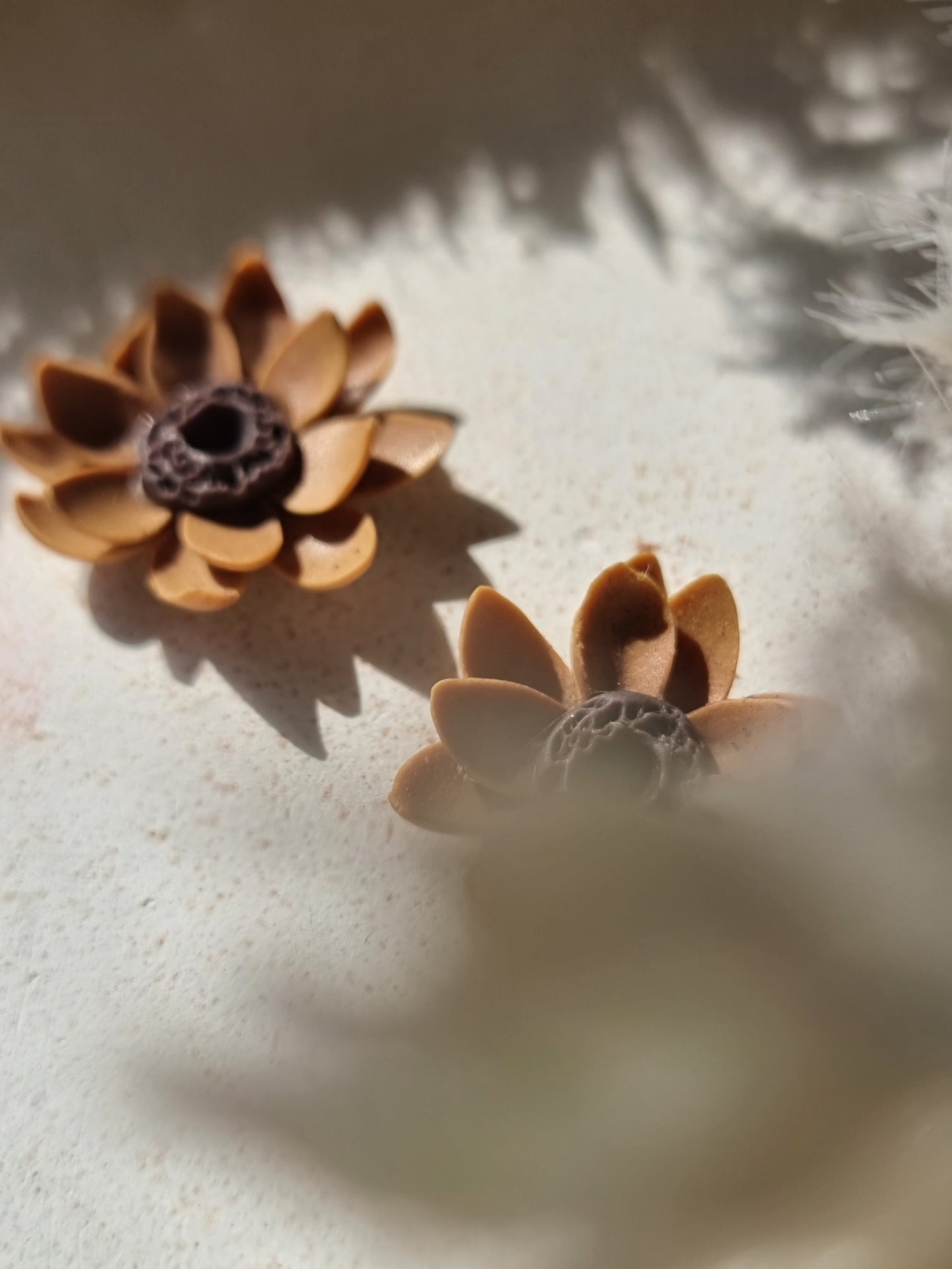 Sunflower studs