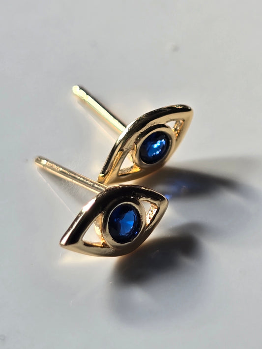 Evil eye studs