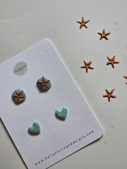 Starfish and heard stud pack