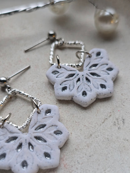 Snowflake charm dangles
