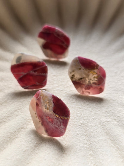 Faux gem studs