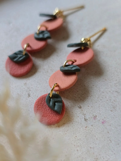 Orange dangles| can be switched for silver/fish hook
