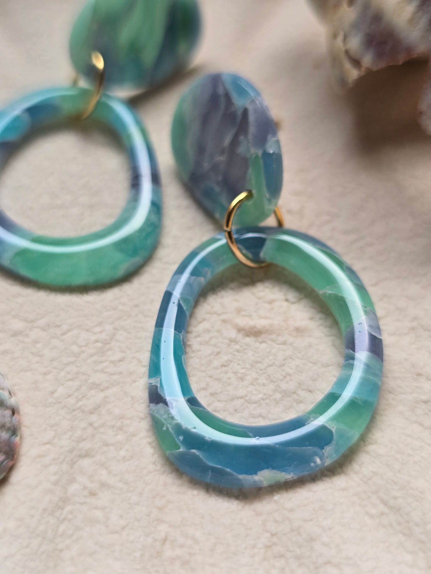 Sea glass large dangles|can be switched for silver