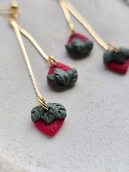 Strawberry drop dangles