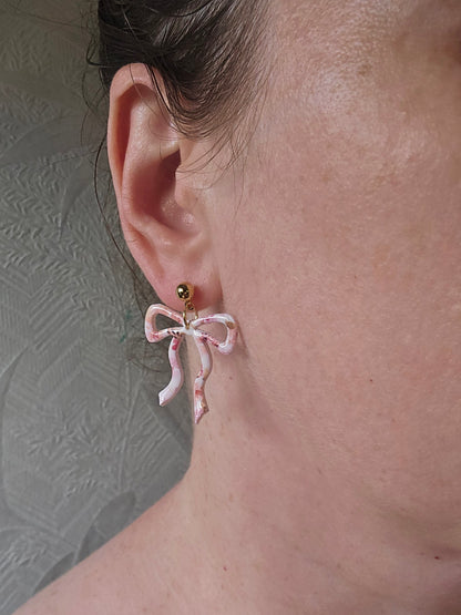 Bow dangles-floral