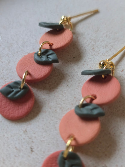 Orange dangles| can be switched for silver/fish hook