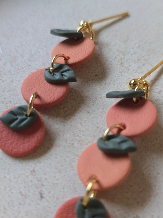 Orange dangles| can be switched for silver/fish hook