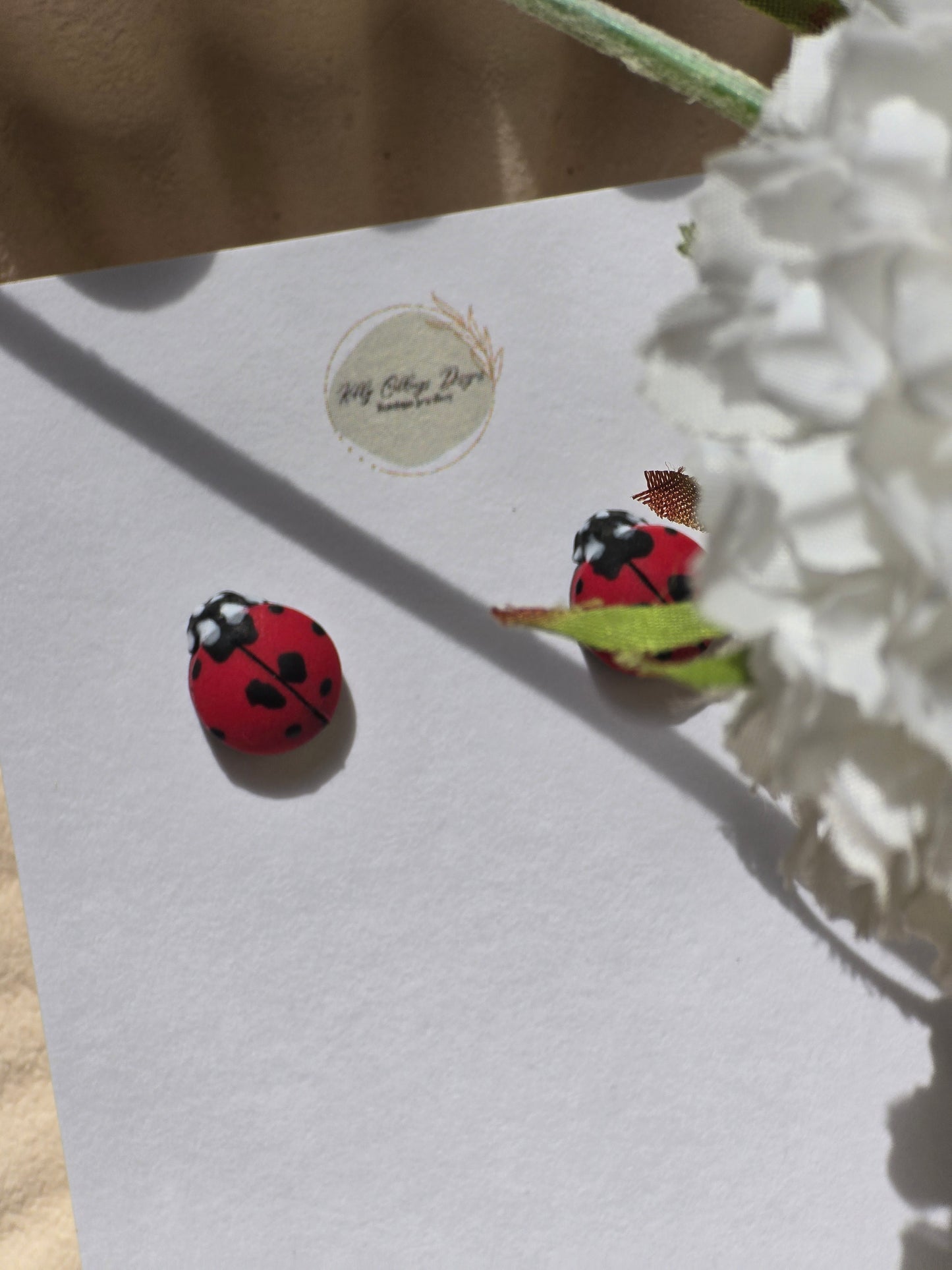 Ladybird studs