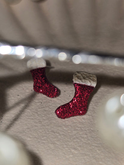 Sparkly stocking studs