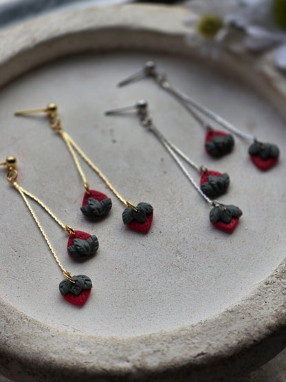 Strawberry drop dangles