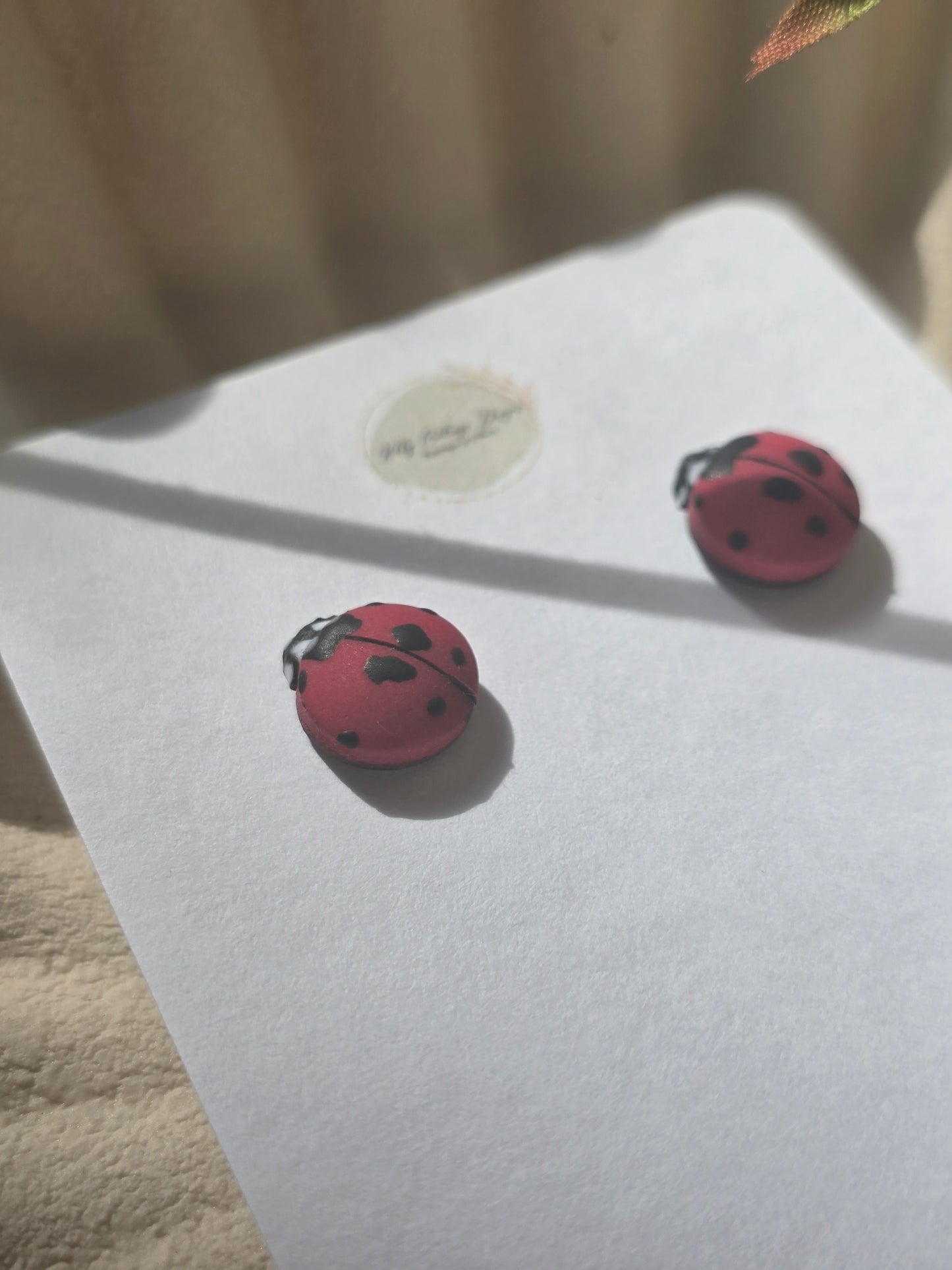 Ladybird studs