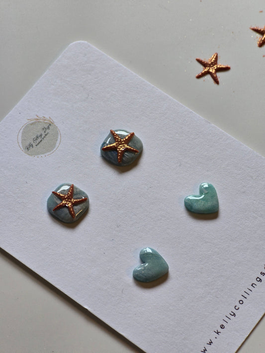 Starfish and heard stud pack