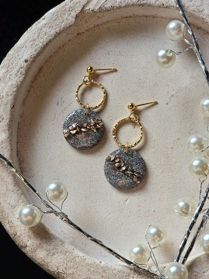 Druzy charm dangles
