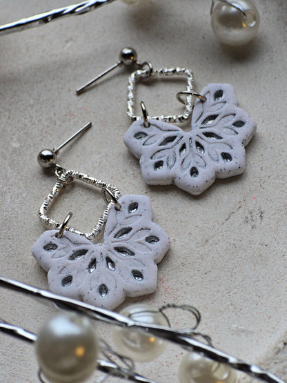 Snowflake charm dangles