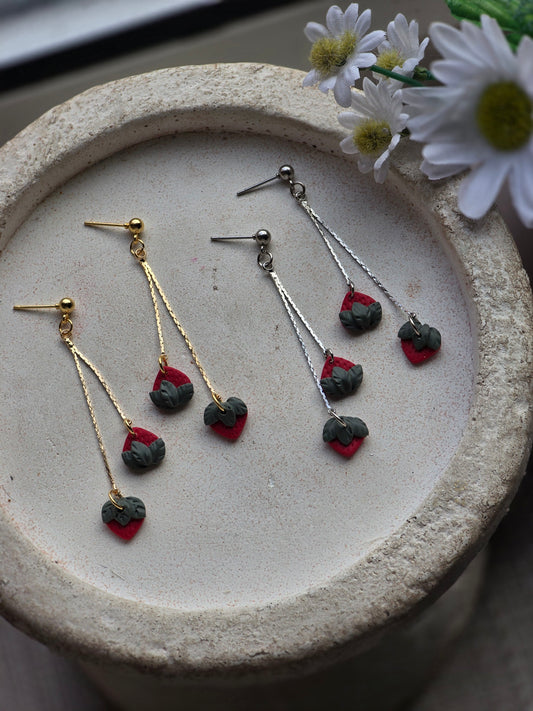 Strawberry drop dangles
