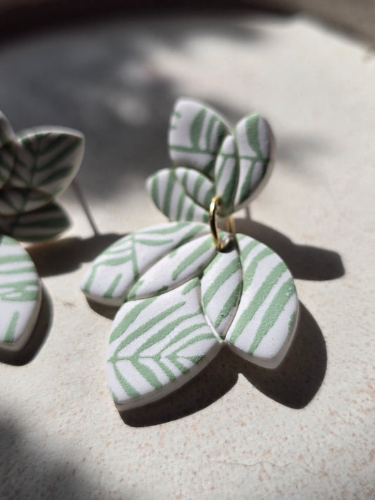 Palm print dangles