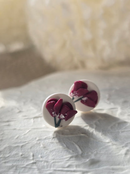 Tulip studs