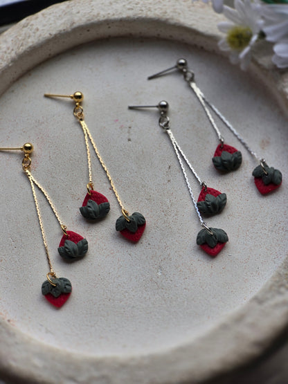 Strawberry drop dangles