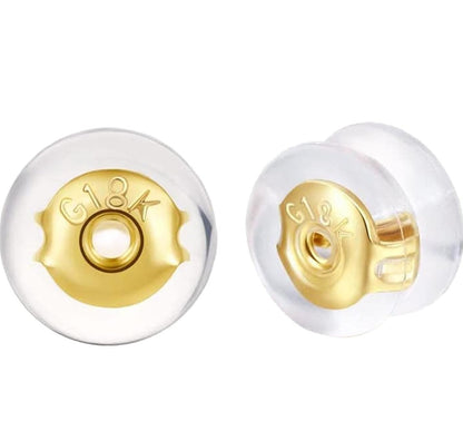 Earring backs|2 pairs