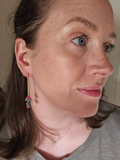 Strawberry drop dangles
