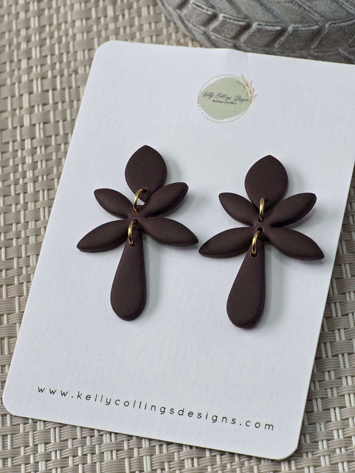 Valerie-mocha | can be switched for silver