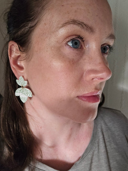 Palm print dangles