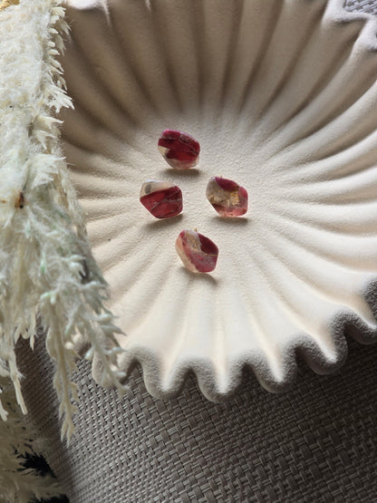 Faux gem studs